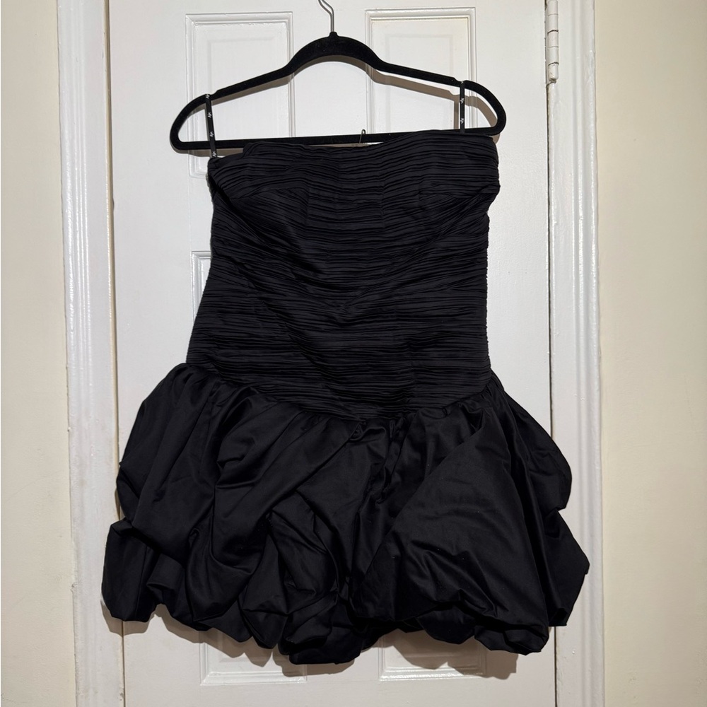 AJE Elegant Black Strapless Dress US size 10 - Picture 5 of 5